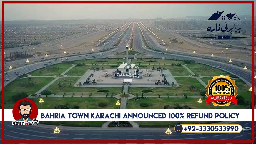 Bahria Town Karachi announced 100% refund policy for disputed files