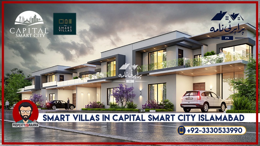 Villas in Capital Smart City Islamabad | 3 Year Installment Plan