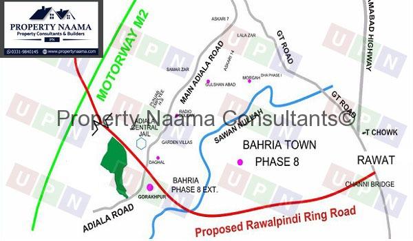 Rawalpindi Ring Road, Location - Complete Details