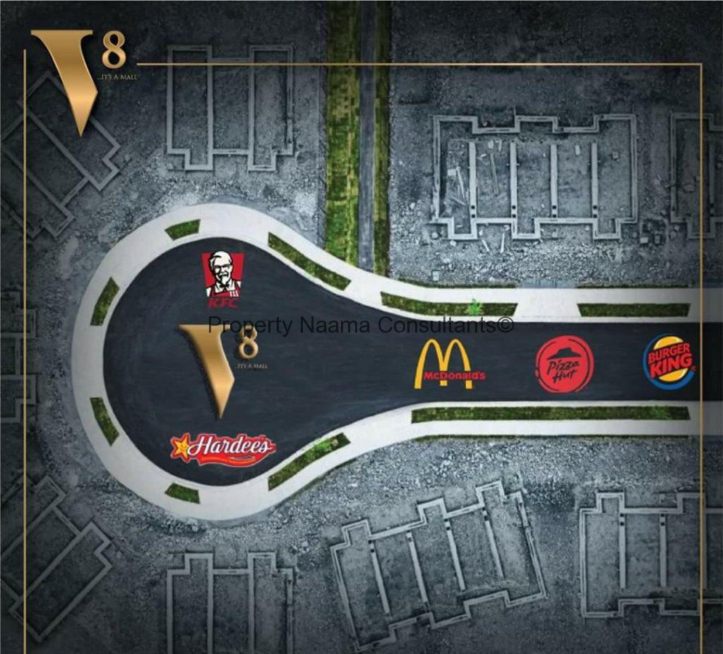 V8 Mall Bahria Town Rawalpindi , Location and Details