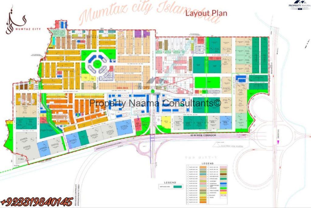 Mumtaz City Islamabad Project | Location | Map | Master Plan