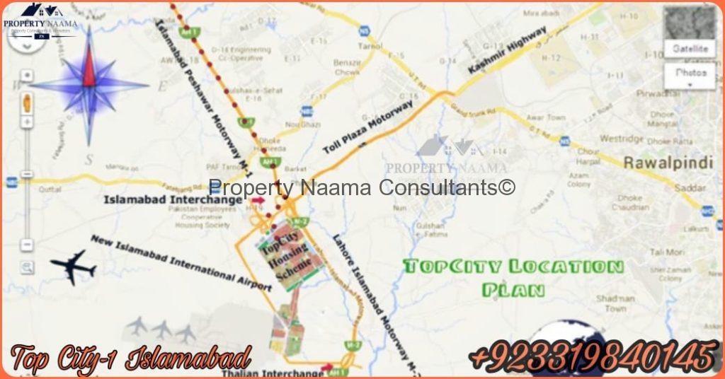 Top City 1 Islamabad, Location , Prices - A New Housing Project
