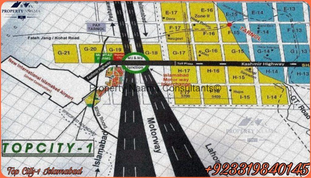 Top City 1 Islamabad, Location , Prices - A New Housing Project