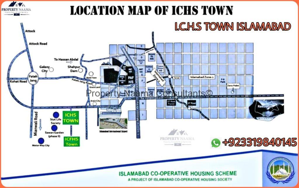 ICHS Town Islamabad, Location - Latest Details 2020