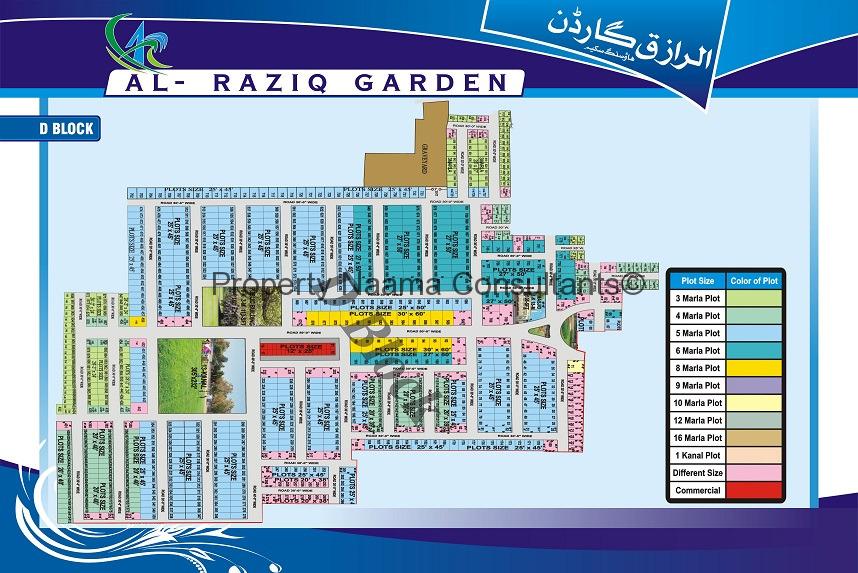 Al-Raziq Garden Lahore | Prices, Location, Installment -Latest Details 2020