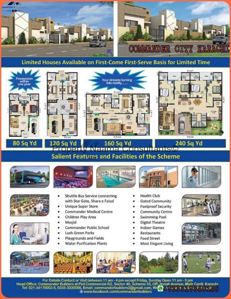 Commander City Karachi - Prices, Location, Payment Plan -