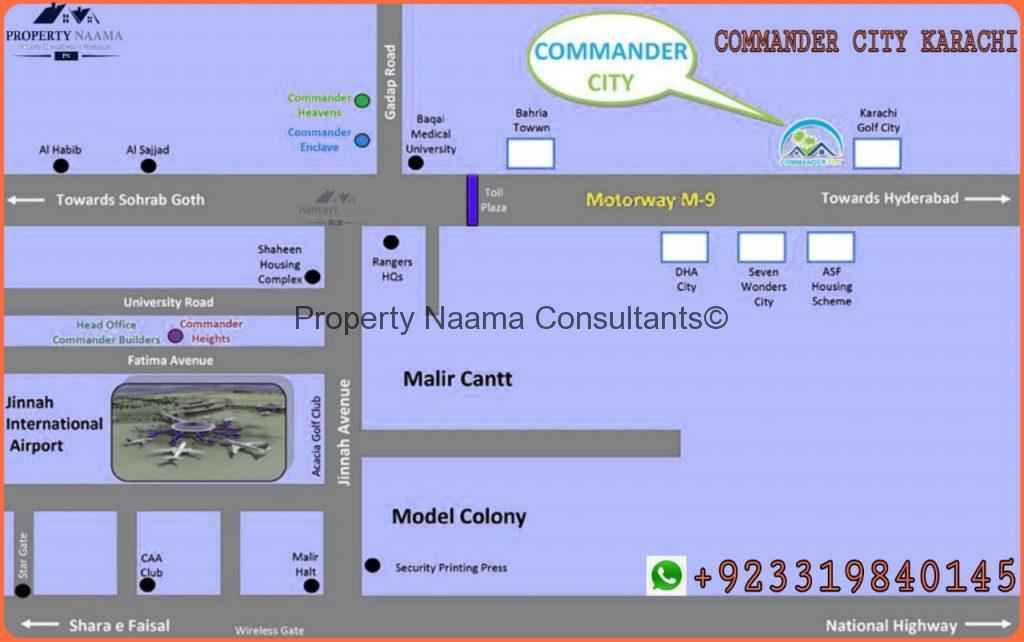 Commander City Karachi - Prices, Location, Payment Plan -