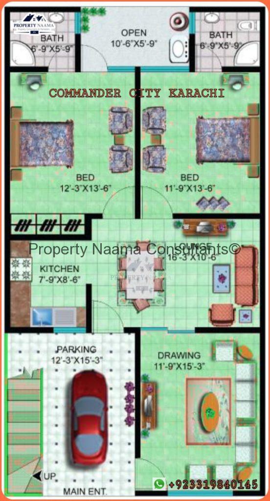Commander City Karachi - Prices, Location, Payment Plan -