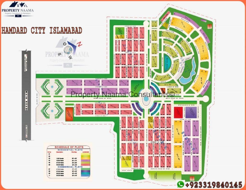 Hamdard City Islamabad - Housing Project, Price Plan, Location, Map -