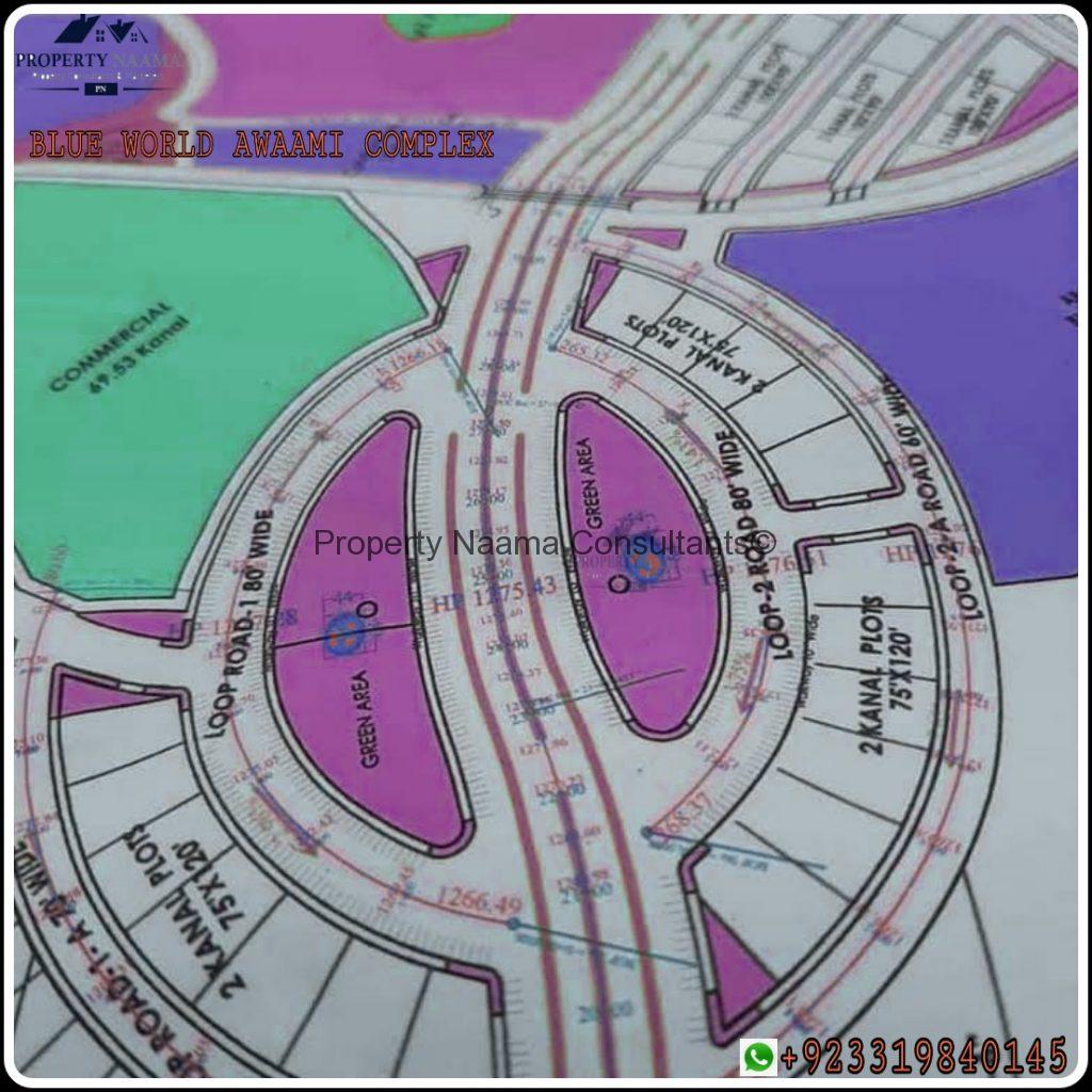 Blue World City Awami Residential Complex Islamabad | Location, Map