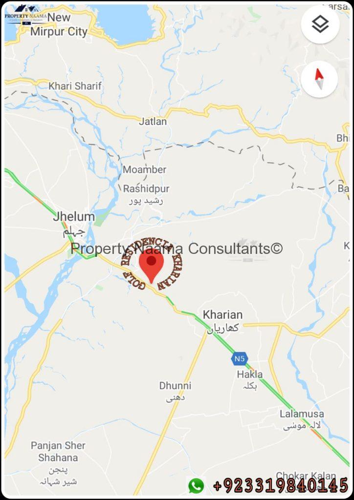 Golf Residencia Kharian Prices , Location & Map