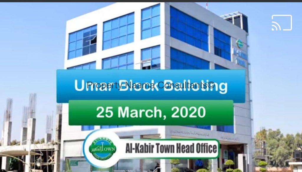 Al Kabir Town Lahore Umer Block Balloting Done, Details, Map