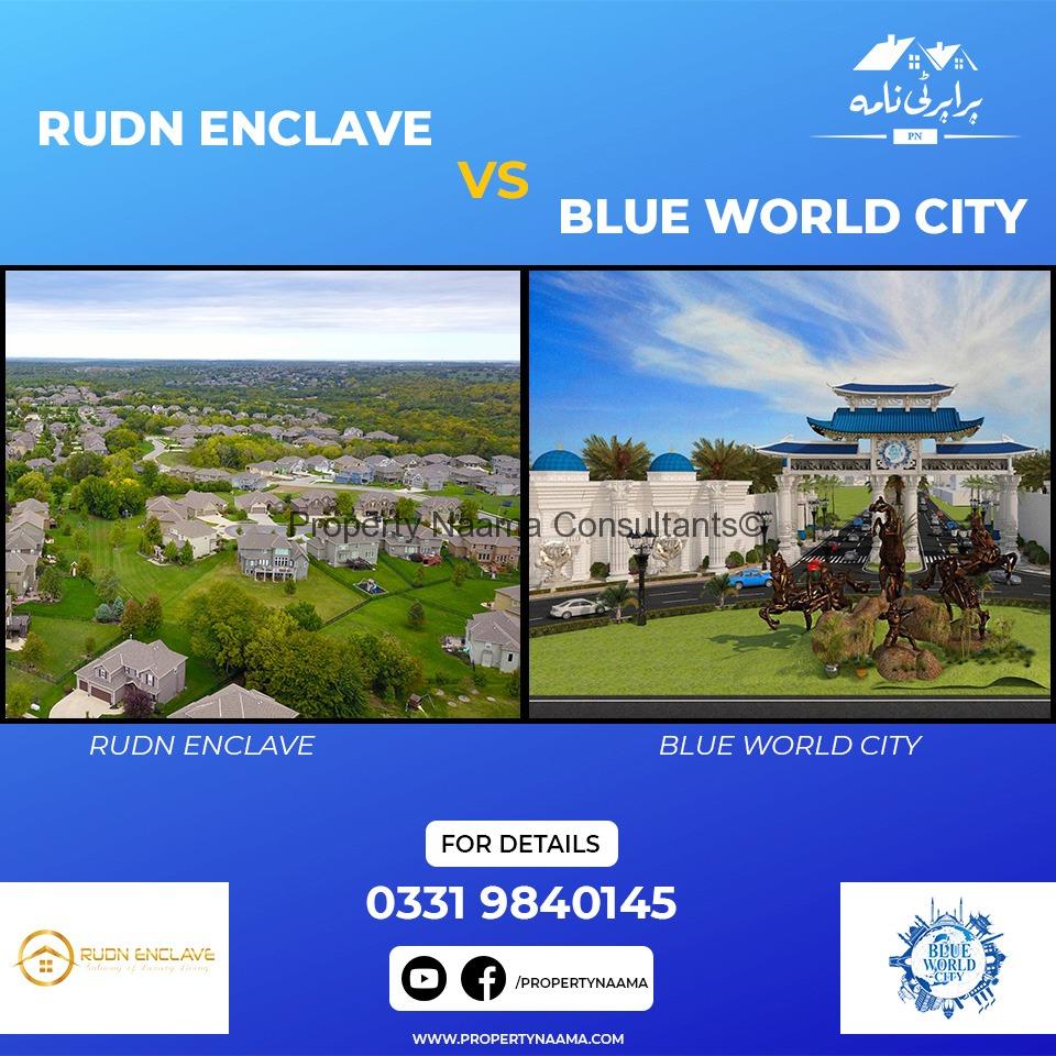 Rudn Enclave Vs Blue World City | | Best one? | Complete Comparison