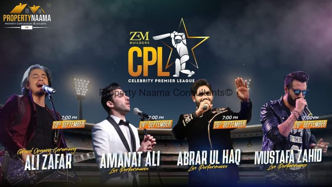 Celebrity Premier League at Rawalpindi Cricket Stadium