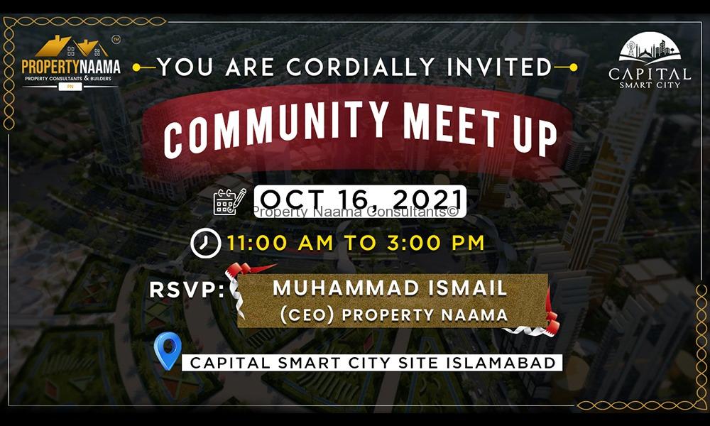 Capital Smart City Community meet up | Capital smart city site visit