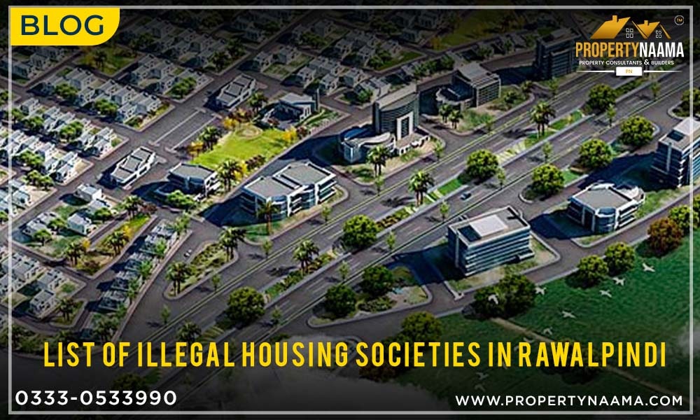 List of Illegal Housing Societies in Rawalpindi | Overview | RDA
