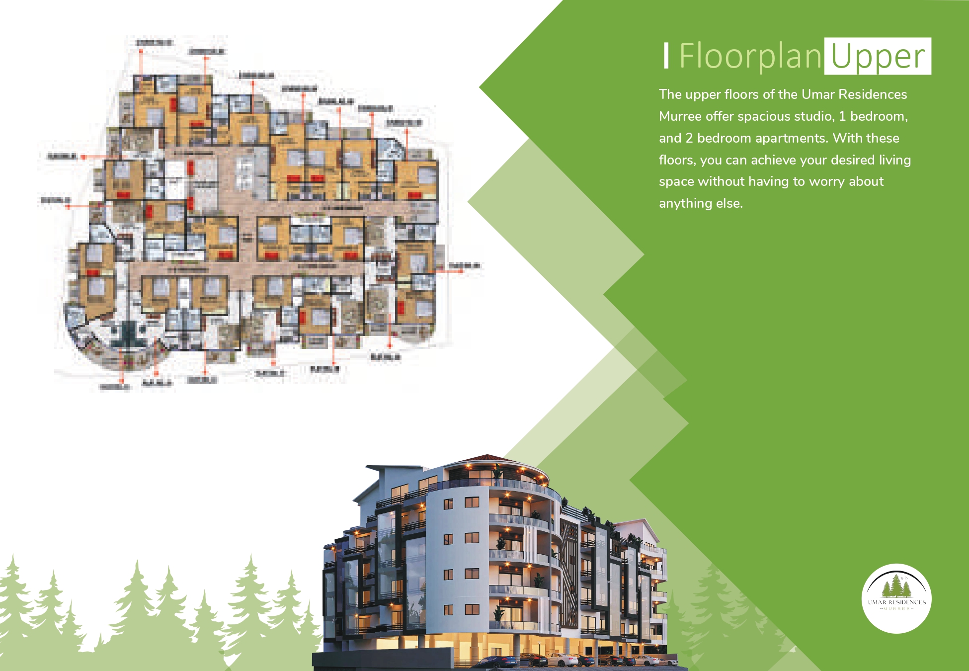 Umar Residences Murree | Location & Map | Floor & Payment Plan