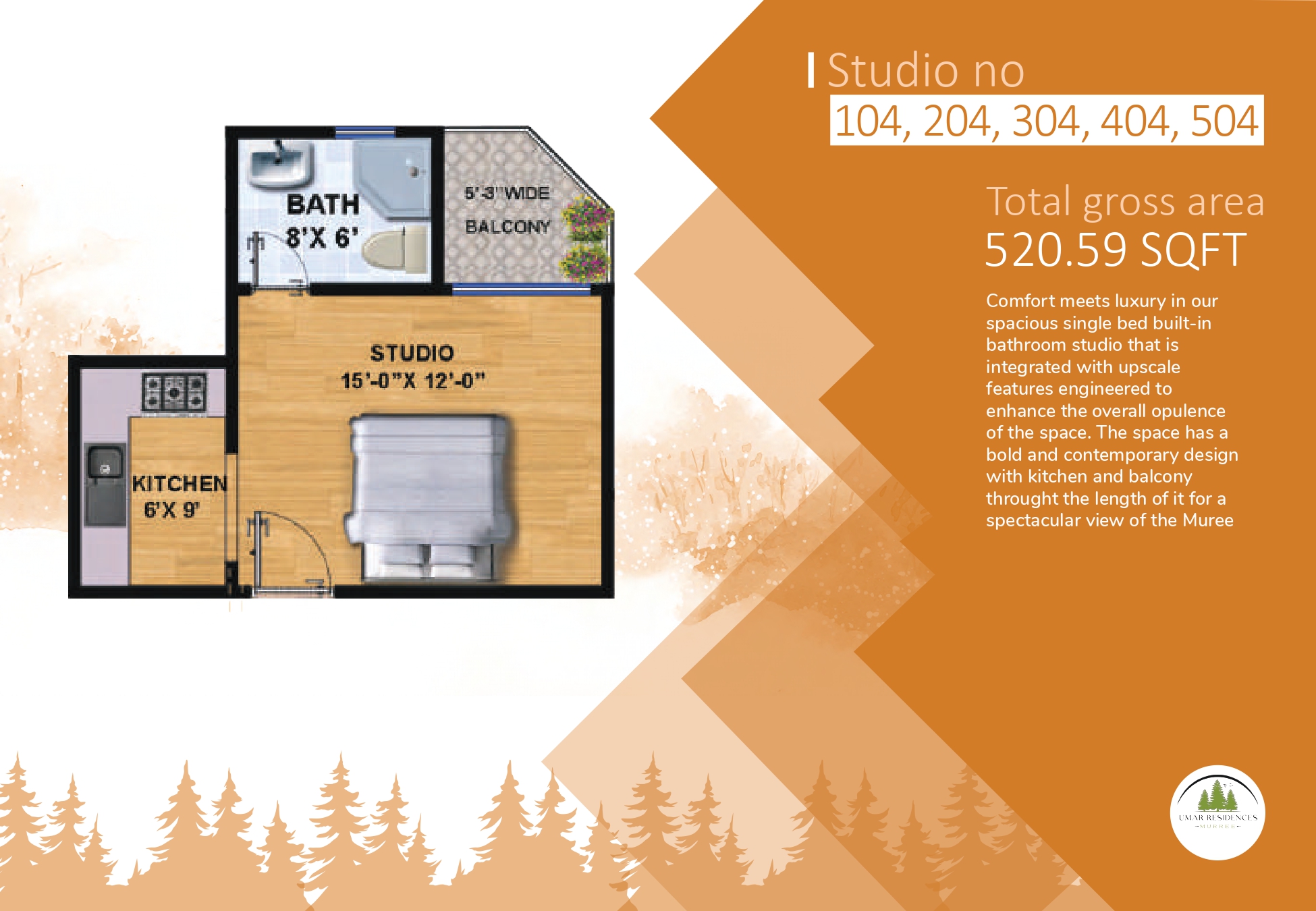 Umar Residences Murree | Location & Map | Floor & Payment Plan
