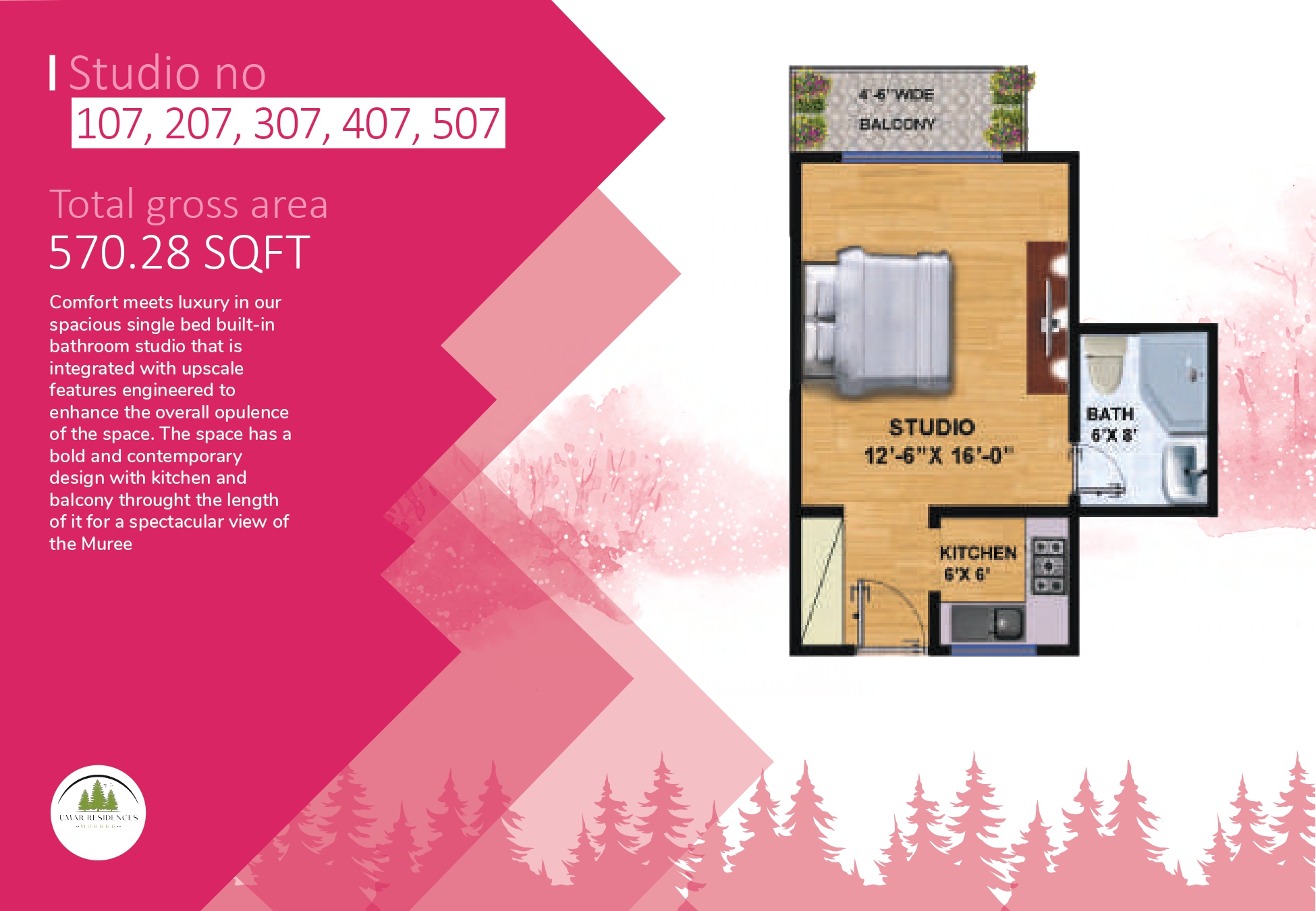 Umar Residences Murree | Location & Map | Floor & Payment Plan