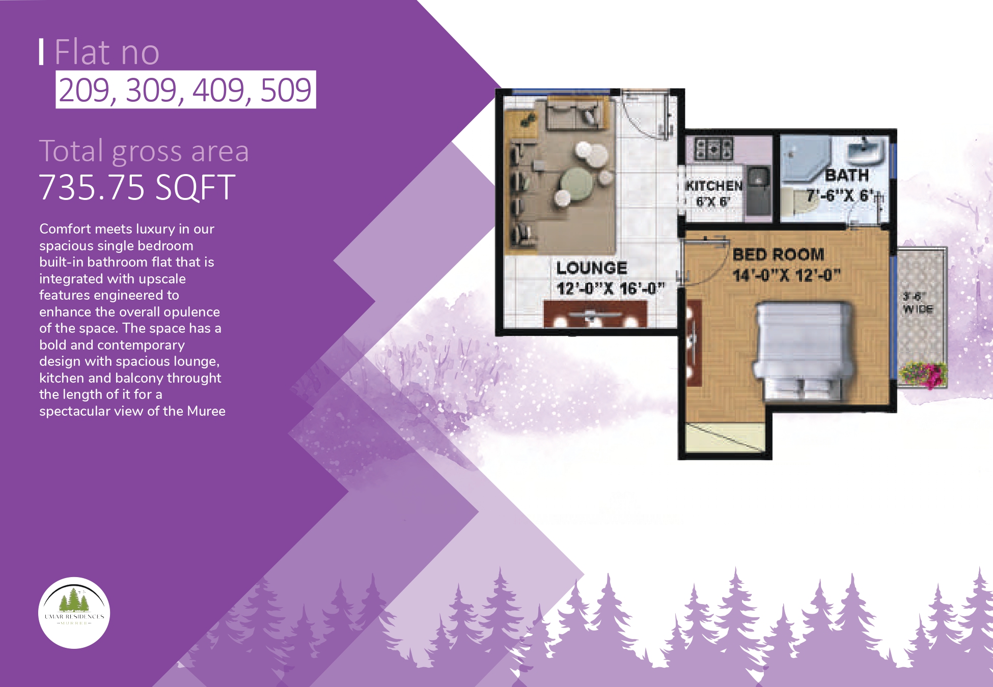Umar Residences Murree | Location & Map | Floor & Payment Plan