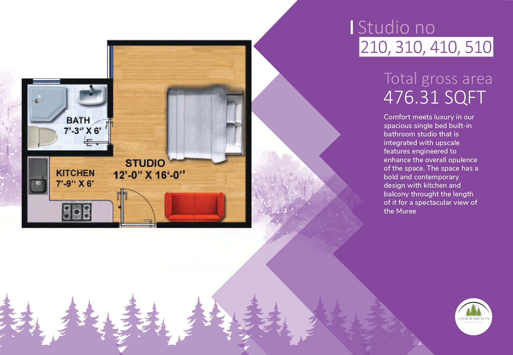 Umar Residences Murree | Location & Map | Floor & Payment Plan
