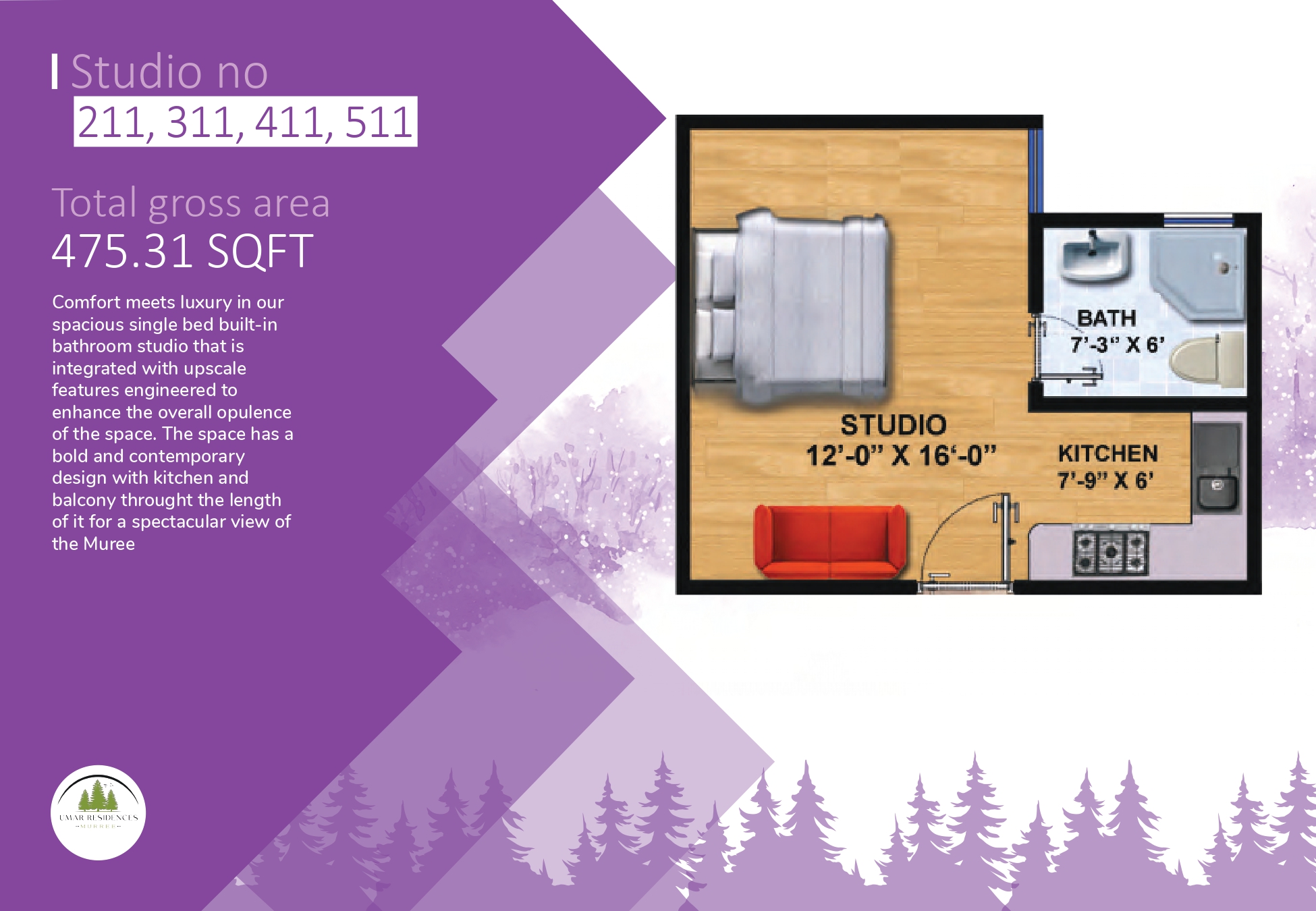Umar Residences Murree | Location & Map | Floor & Payment Plan