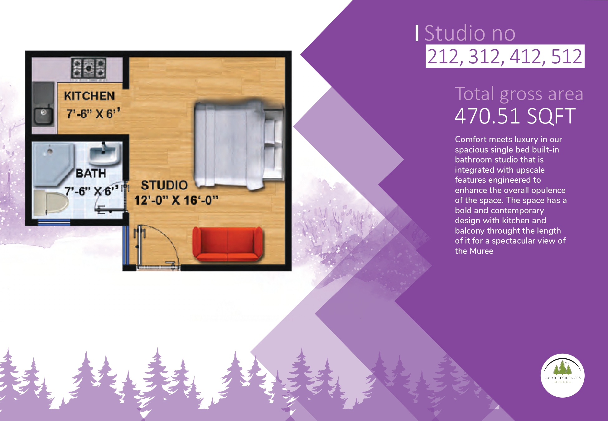 Umar Residences Murree | Location & Map | Floor & Payment Plan