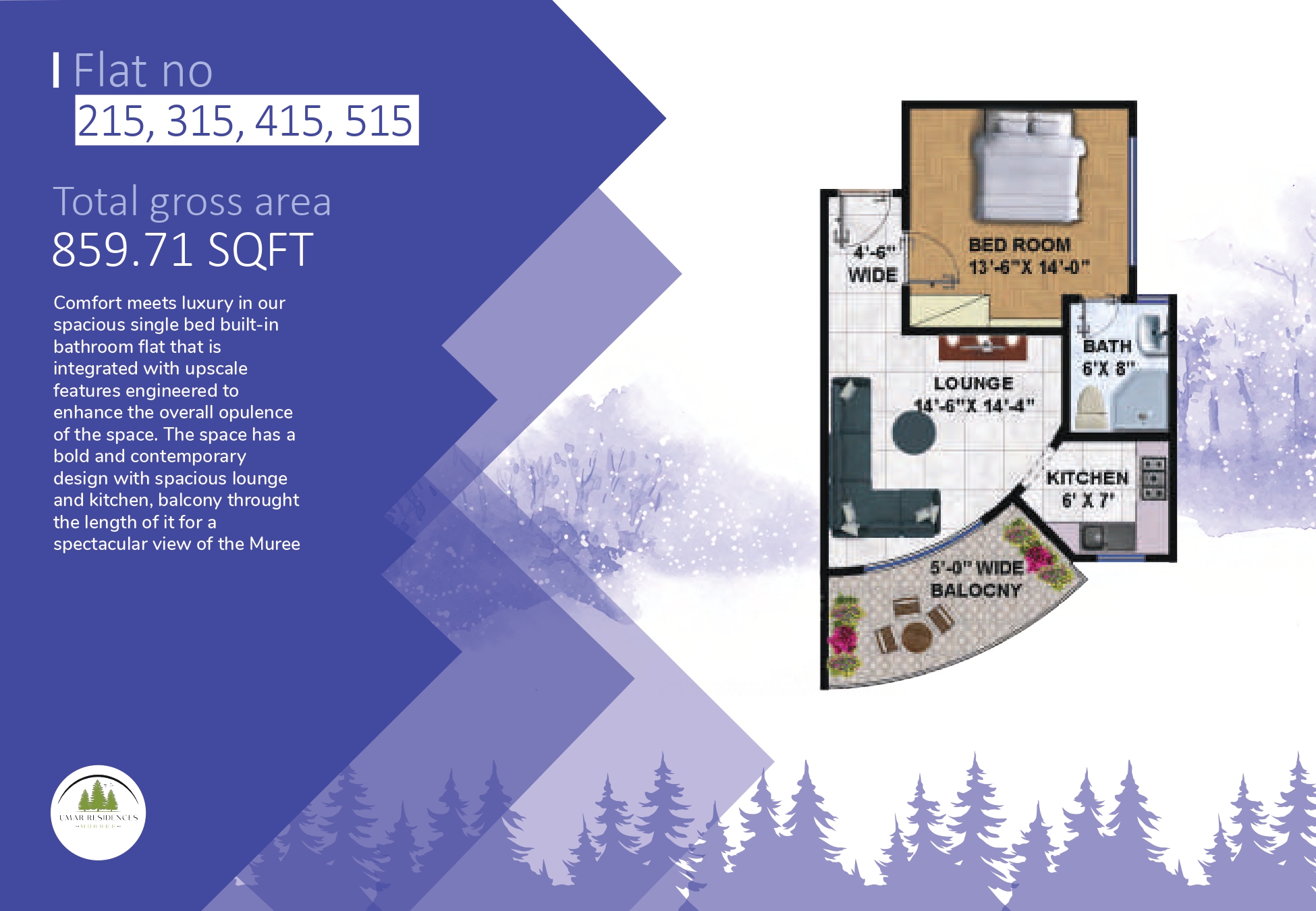 Umar Residences Murree | Location & Map | Floor & Payment Plan