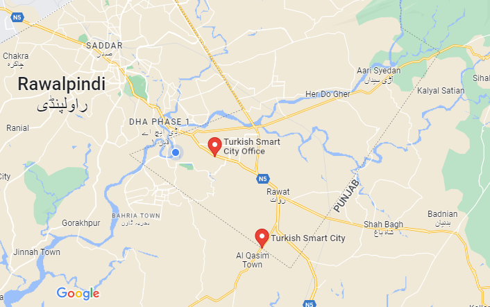 Turkish Smart City Location & Map | NOC | Payment plan