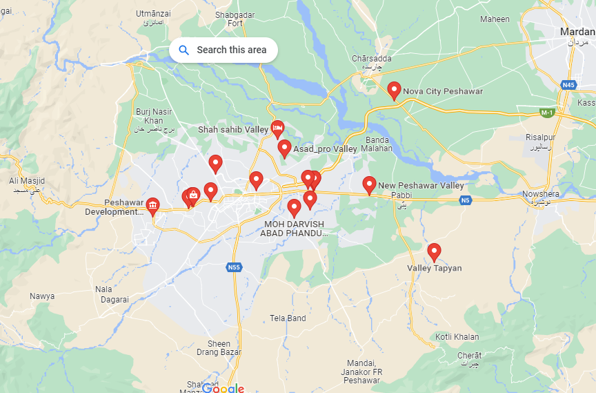 New Peshawar Valley | NOC | Location Map | Payment Plan