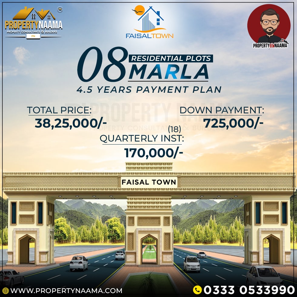 Best Company to Buy Faisal Town Phase 2 Files in 2022