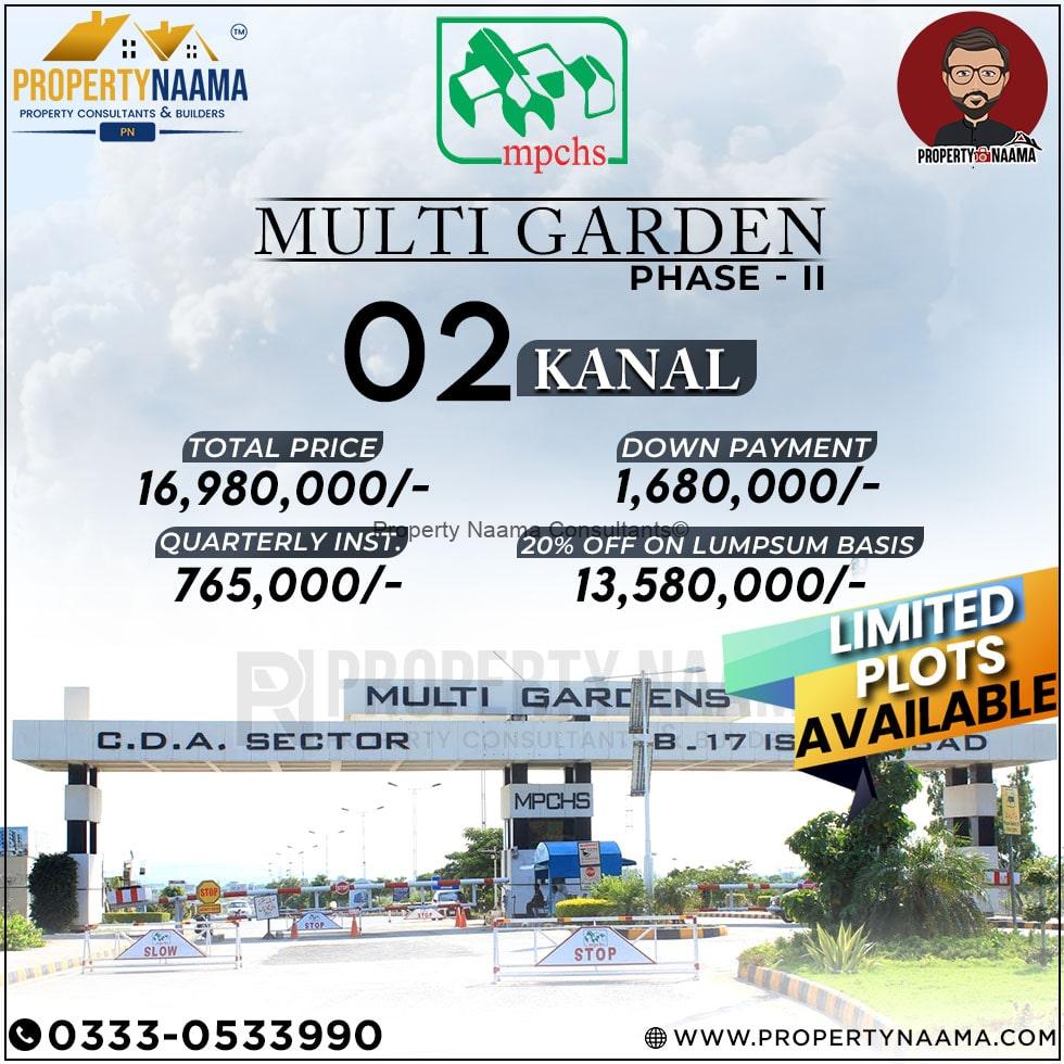 Multi Gardens Phase 2 | Location & Map | NOC | Payment Plan