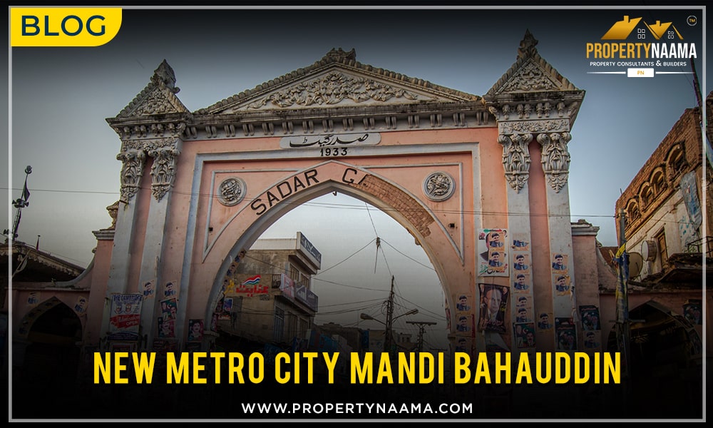New Metro city Mandi Bahauddin | Payment Plan | Location | Map