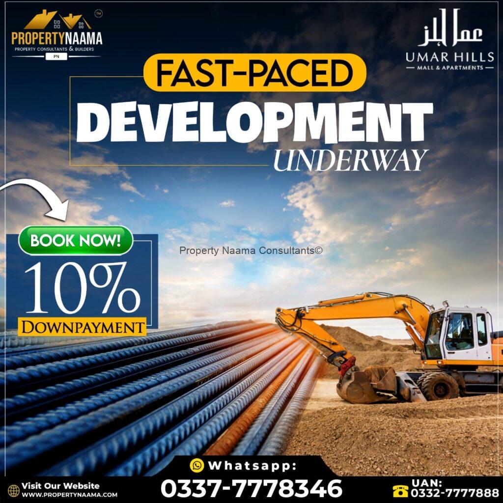 Umar Hills Mall and Apartments | Location Map | Payment Plan