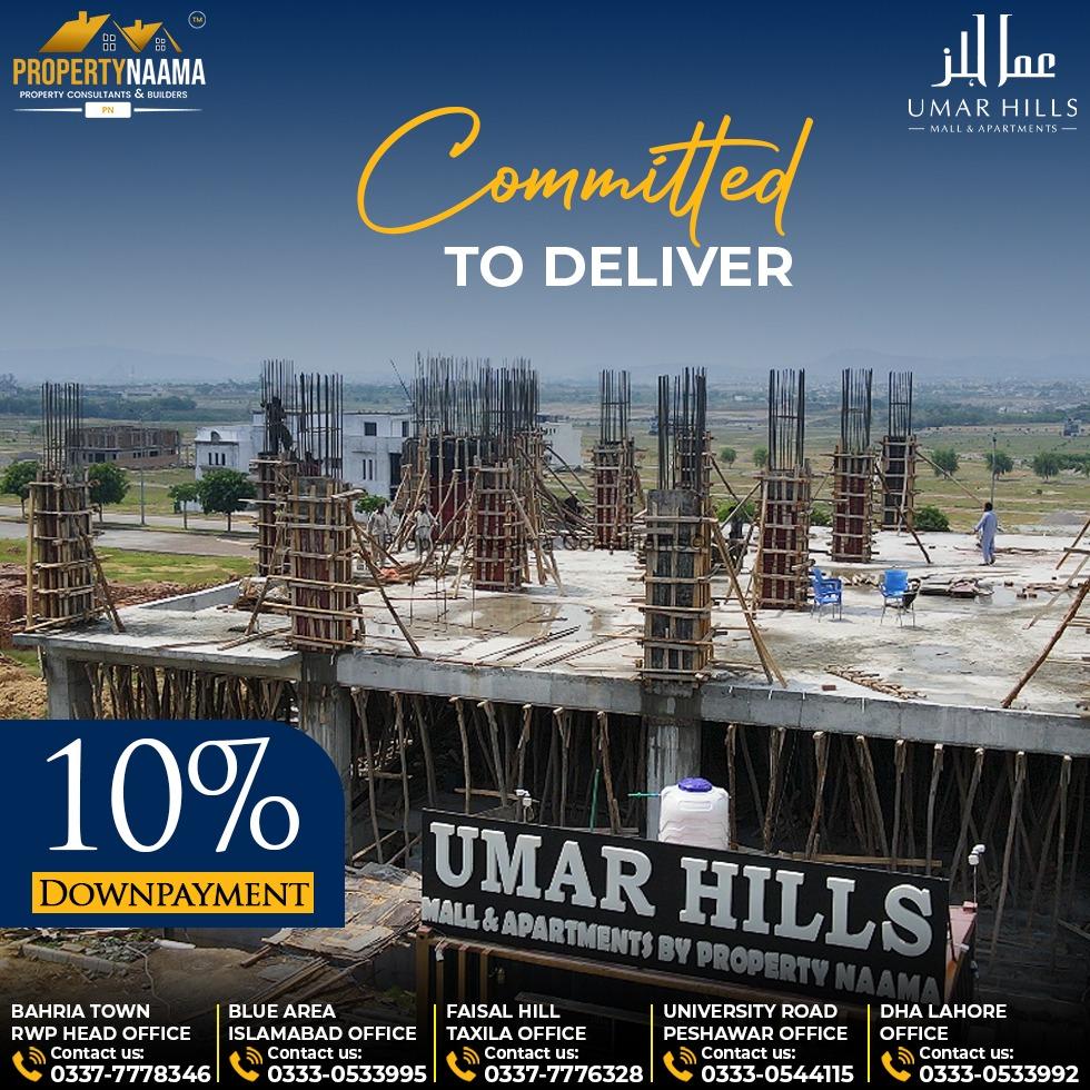 Umar Hills Mall and Apartments | Location Map | Payment Plan