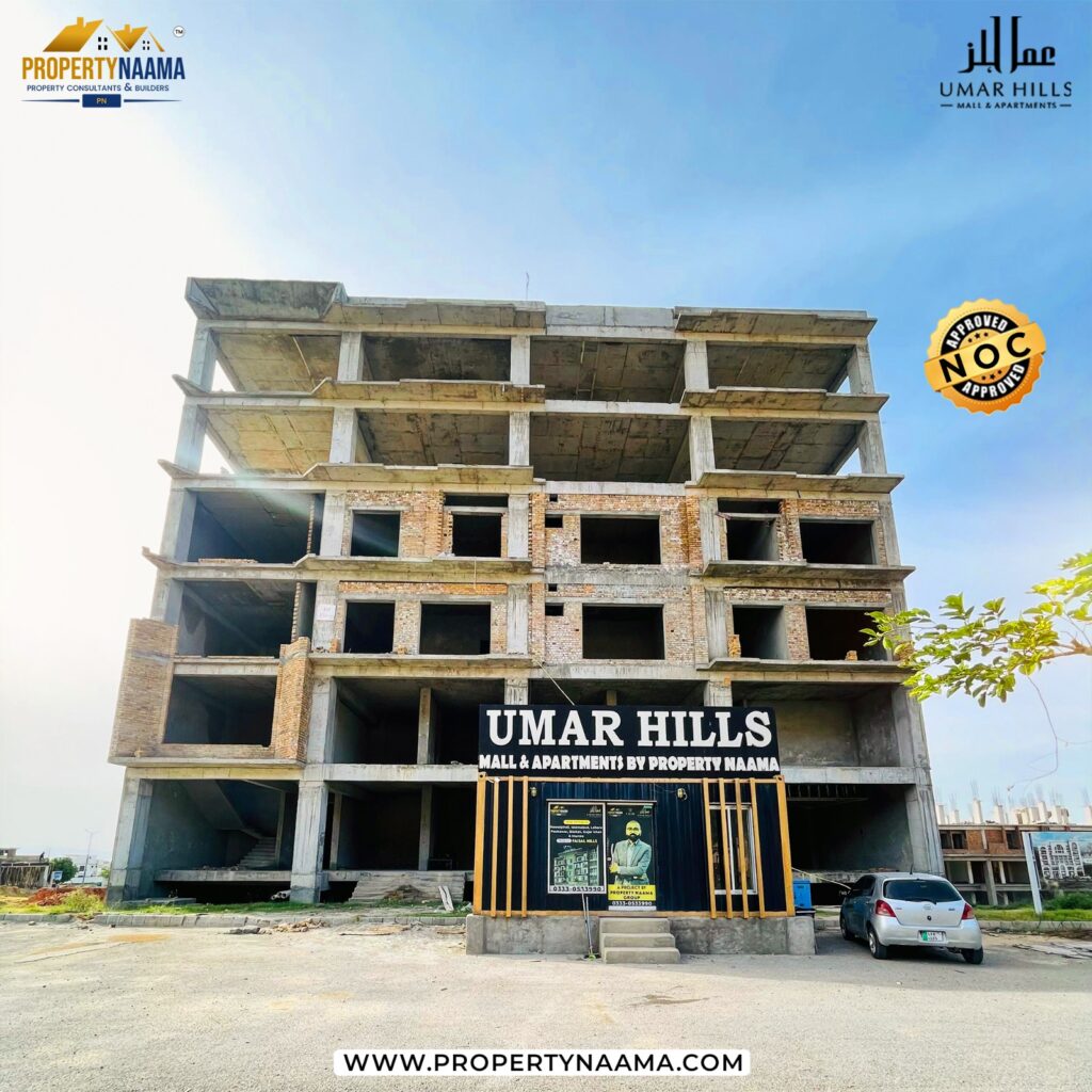 Umar Hills Mall and Apartments | Location Map | Payment Plan