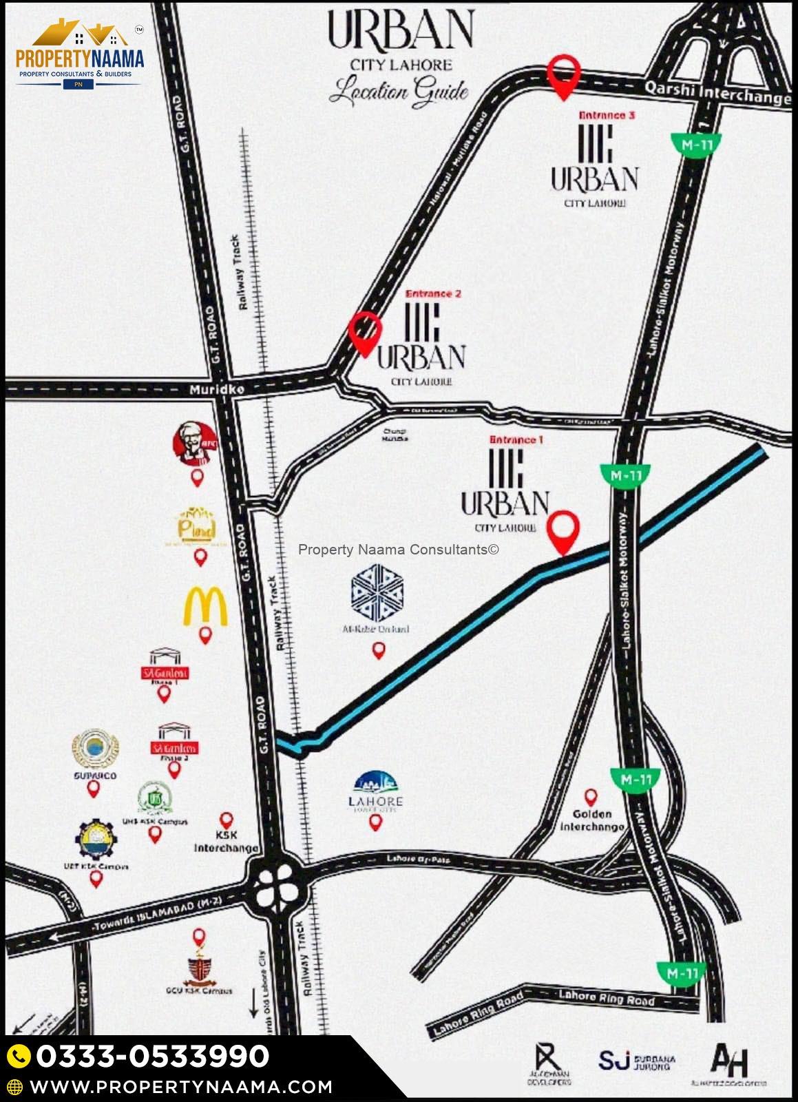 Urban City Lahore | Location | Payment Plan| Complete Overview