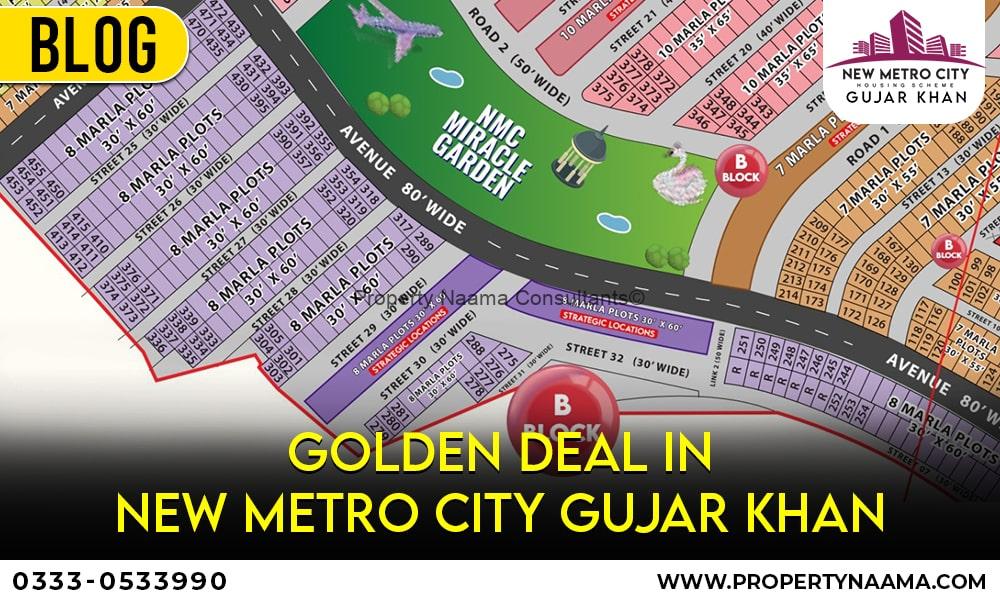 Golden Deal in New Metro City Gujar Khan | Payment Plan