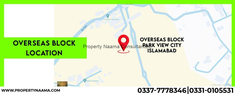 Overseas Block Park View City Islamabad Latest Updates