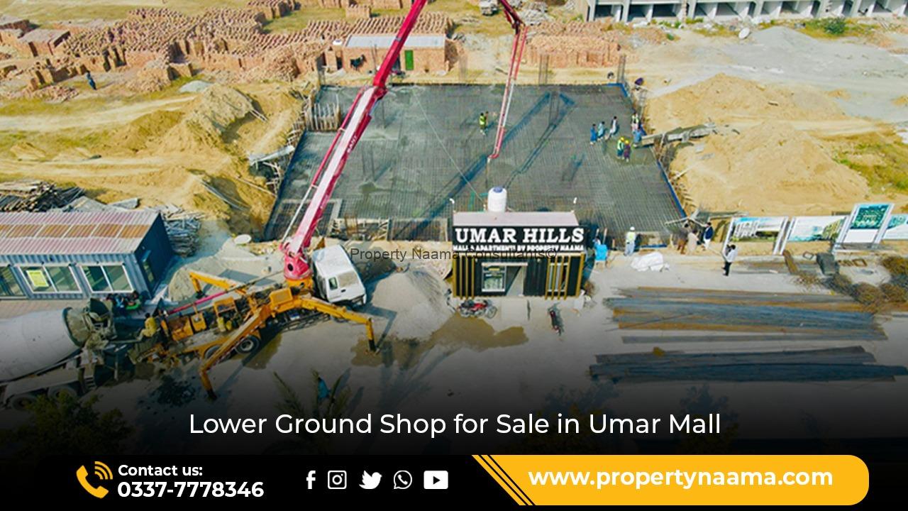 Lower Ground Shop for Sale in Umar Mall