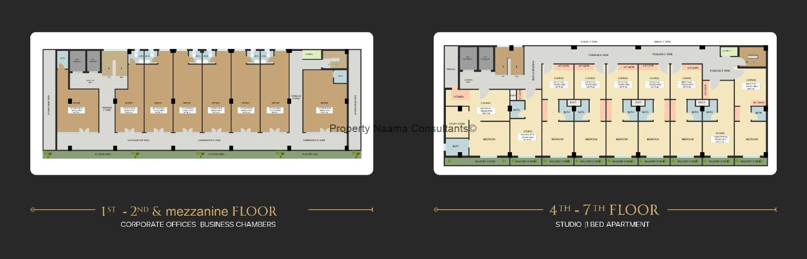 Umar District Tower Mall and Apartments by Property Naama