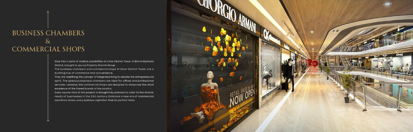 Umar District Tower Mall and Apartments by Property Naama