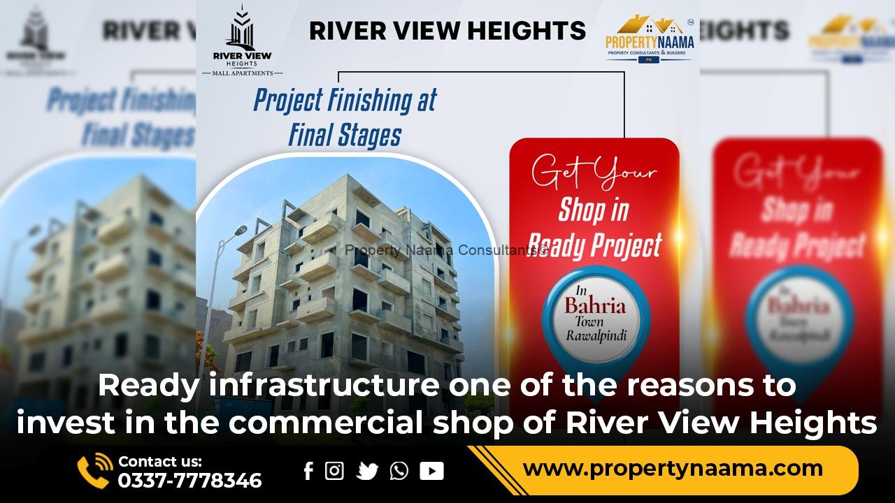 Reasons to invest in Commercial Shop of River View Heights