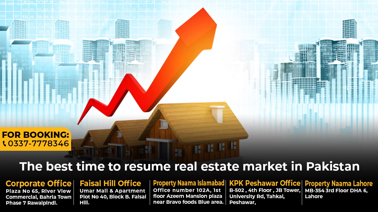 The best time to resume real estate market in Pakistan