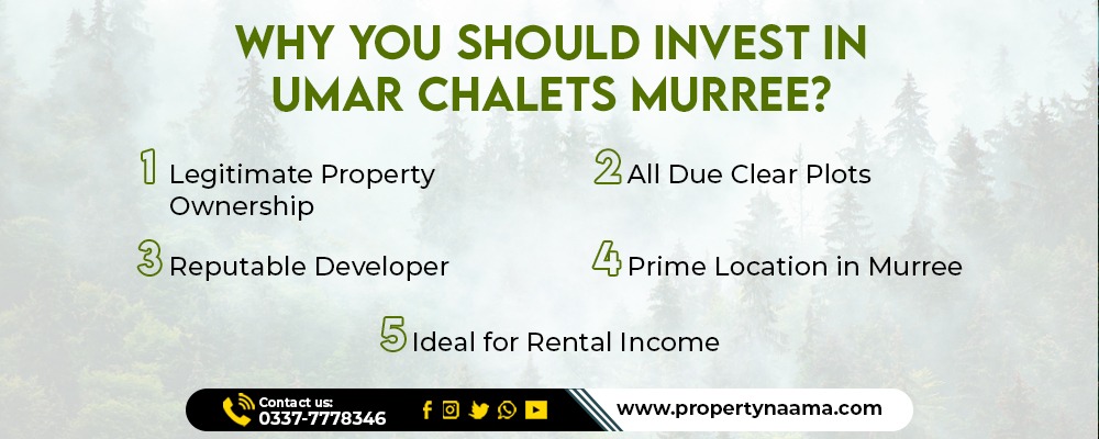 Umar Chalets Muree | Updates , Developer , Location