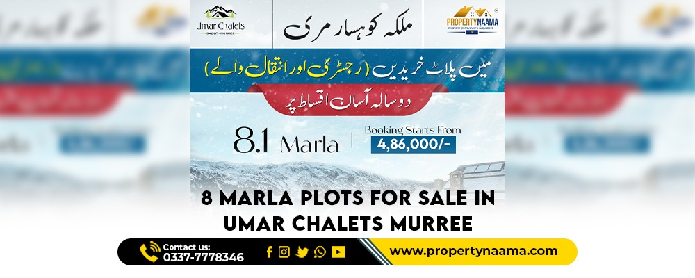 8 Marla Plots For Sale in Umar Chalets Murree