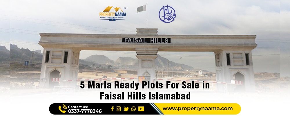 Ready Plots for Sale in Faisal Hills Islamabad