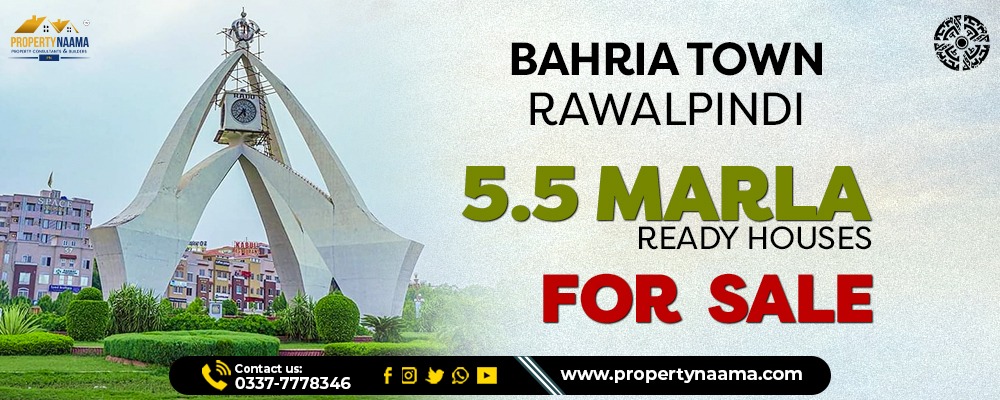 5.5 Marla-ready houses for sale in Bahria Town Rawalpindi