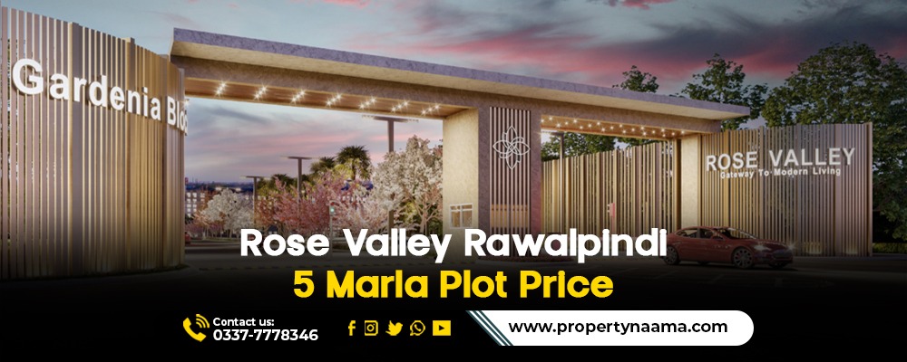 Rose Valley Rawalpindi 5 Marla Plot Price