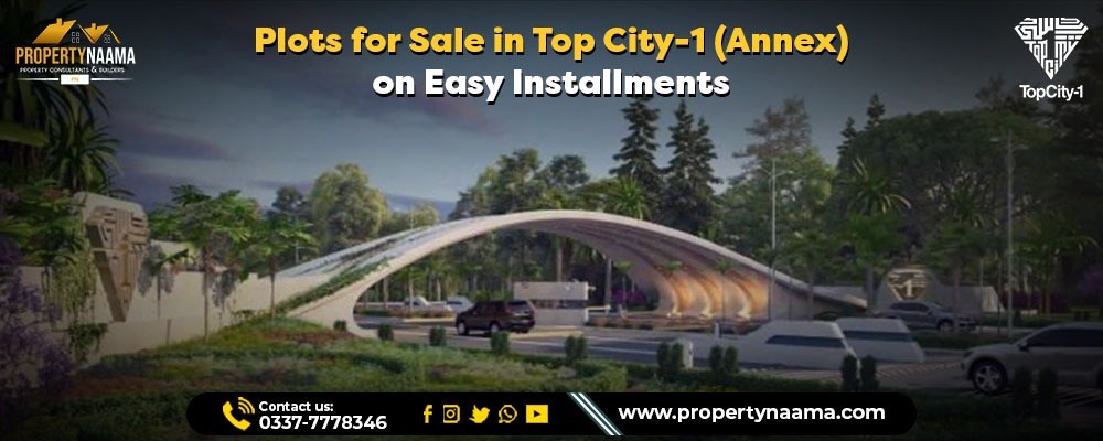 Plots for Sale in Top City-1 (Annex)